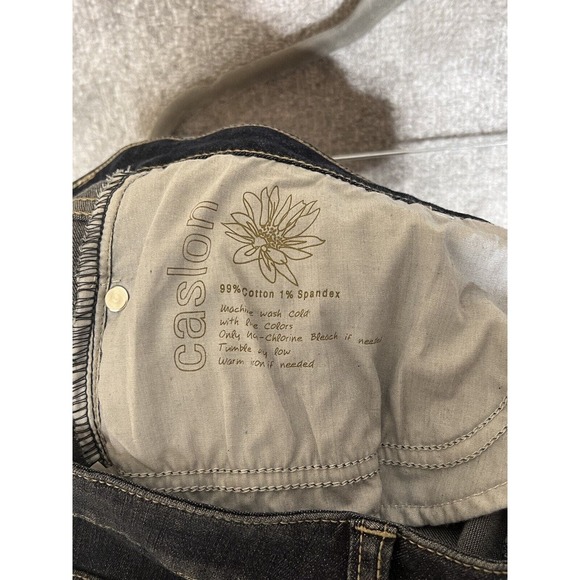 Vintage Casion Jeans Womens Size 12 Stretch‎ Blue Denim Bootcut Pockets - Picture 4 of 8